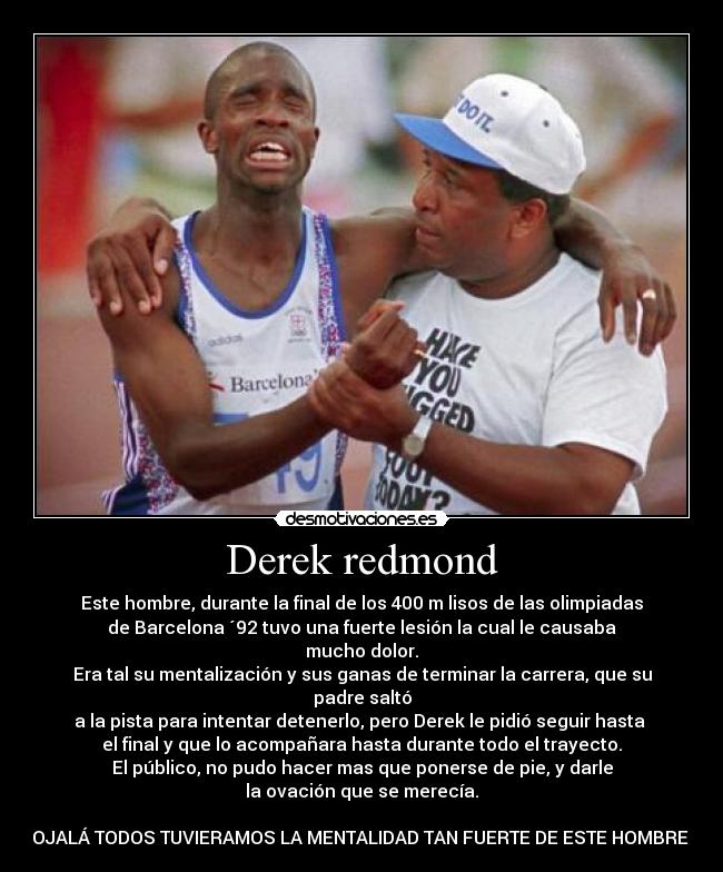 Derek redmond - 