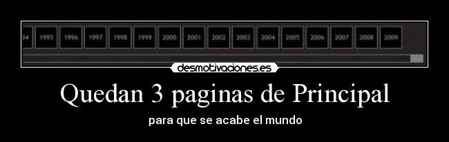 Quedan 3 paginas de Principal -