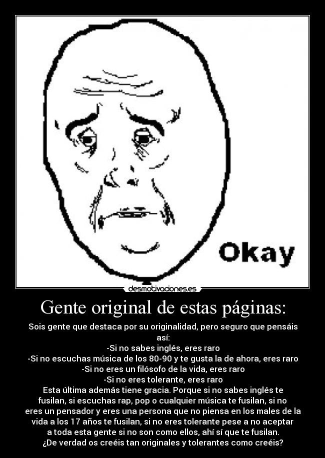 Gente original de estas páginas: - 