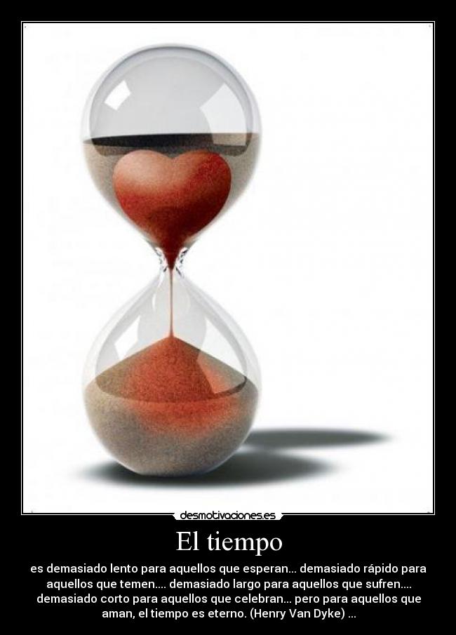 El tiempo -