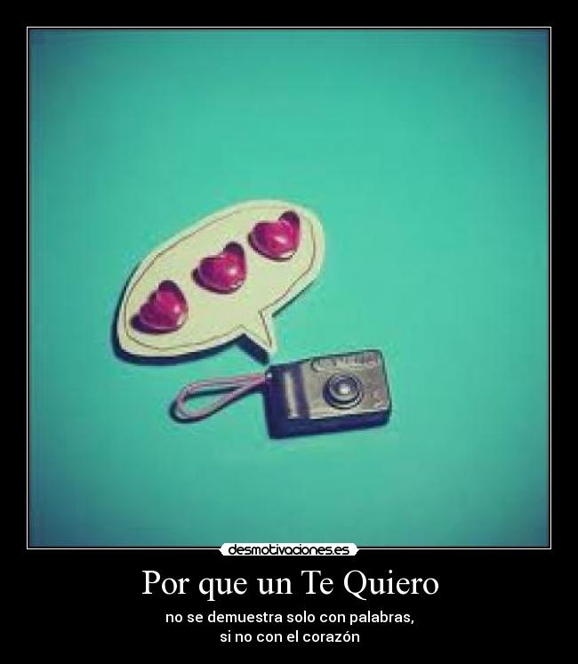Por que un Te Quiero - 