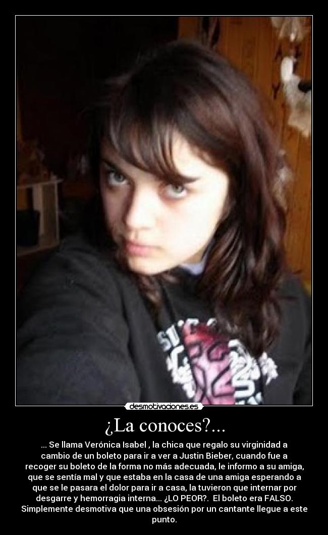 ¿La conoces?... - 