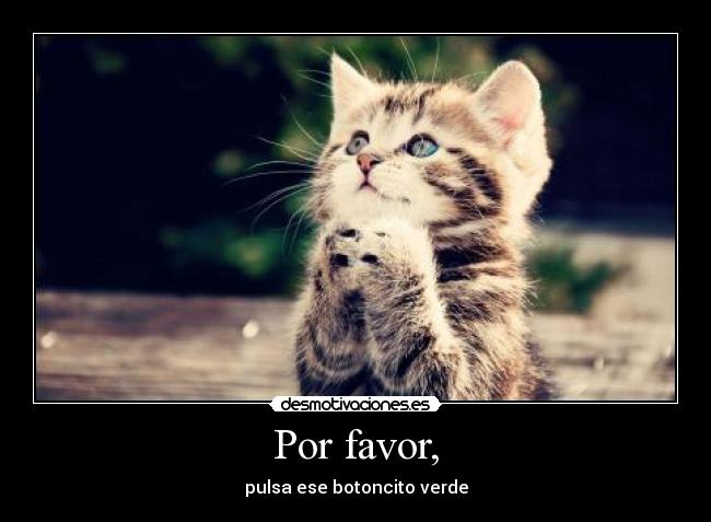 Por favor, - 