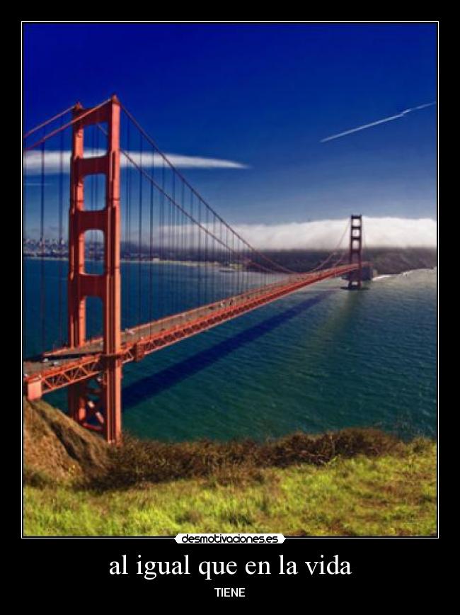 al igual que en la vida -