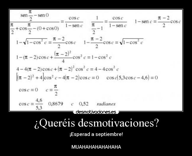 ¿Queréis desmotivaciones? - 