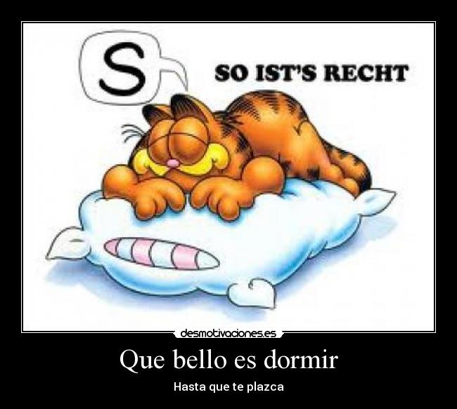 carteles dormir fefeeeweweewewewew desmotivaciones