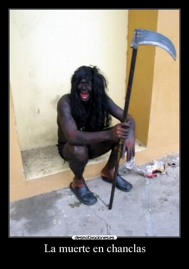 La muerte en chanclas -
