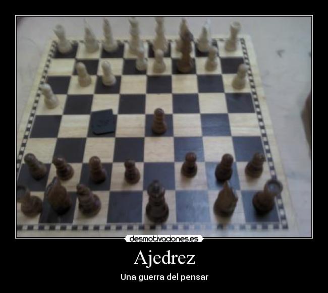 Ajedrez - Una guerra del pensar