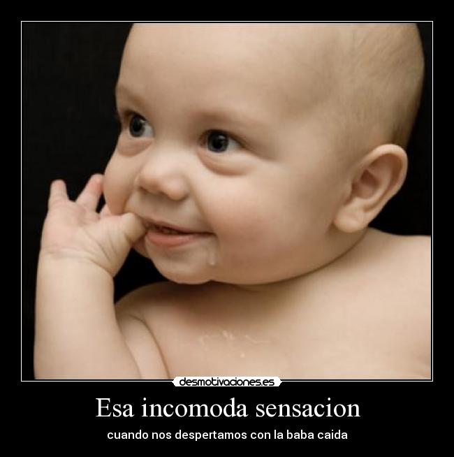 Esa incomoda sensacion - cuando nos despertamos con la baba caida