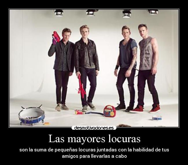 carteles mcfly locuras amigos desmotivaciones