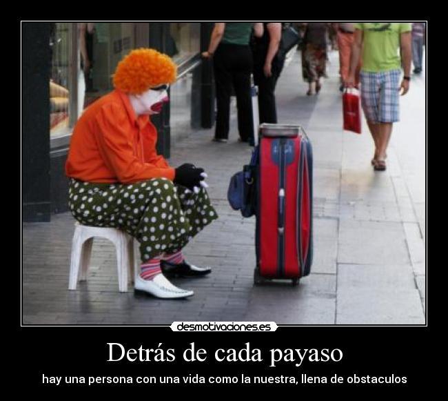 Detrás de cada payaso -