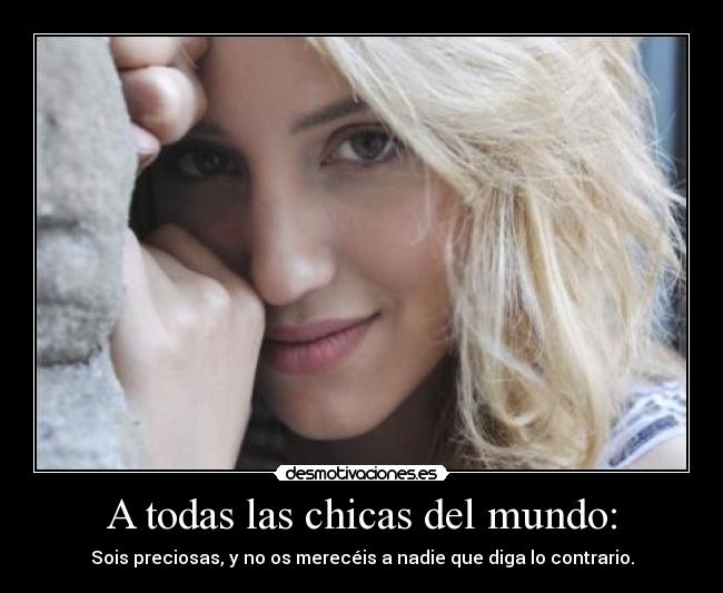 carteles mundo chicas desmotivaciones