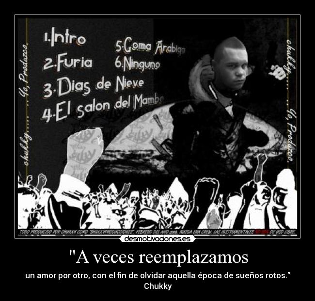 A veces reemplazamos - 