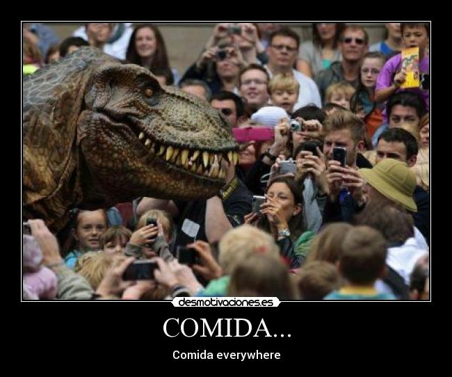 COMIDA... - Comida everywhere