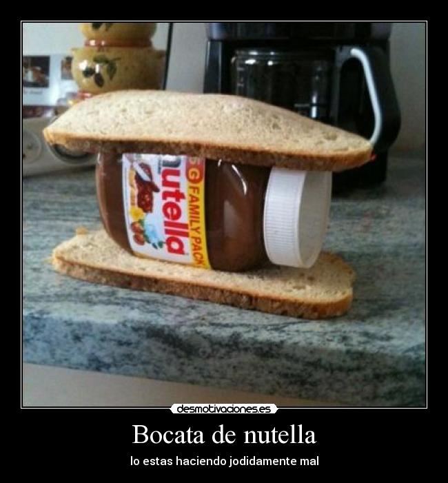 Bocata de nutella - 