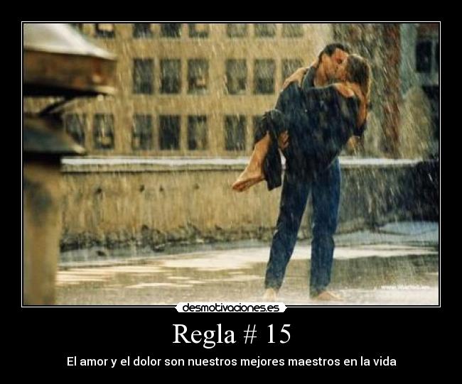 Regla # 15 -