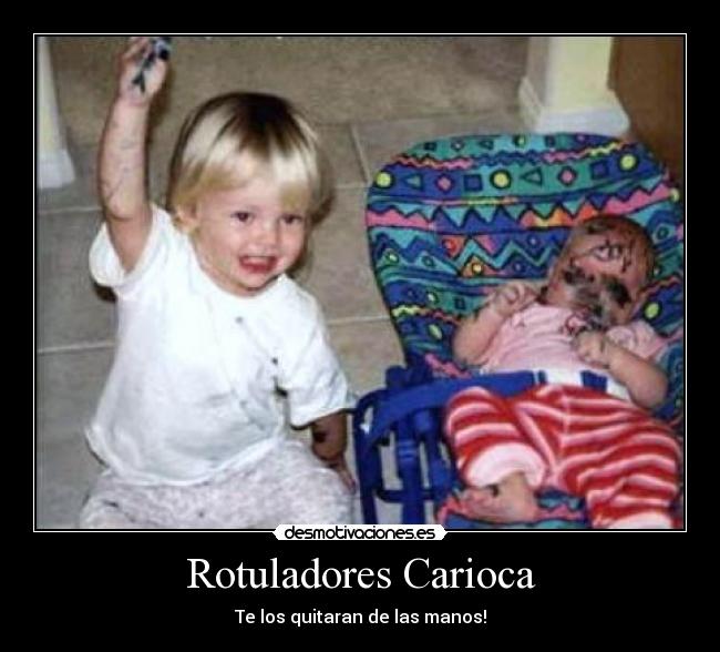 Rotuladores Carioca - Te los quitaran de las manos!