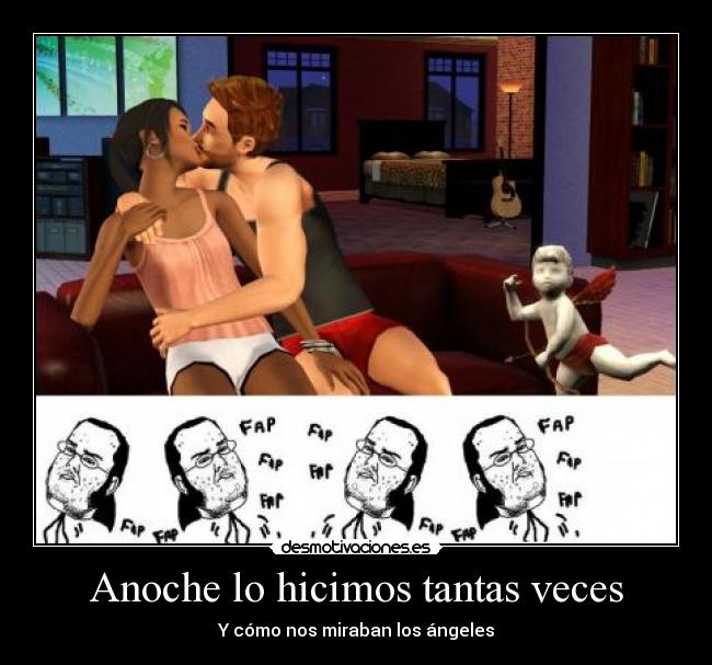 Anoche lo hicimos tantas veces -