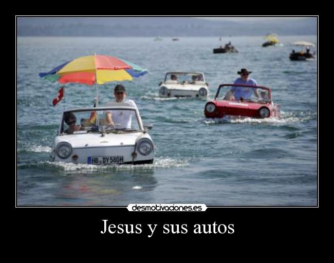 Jesus y sus autos -