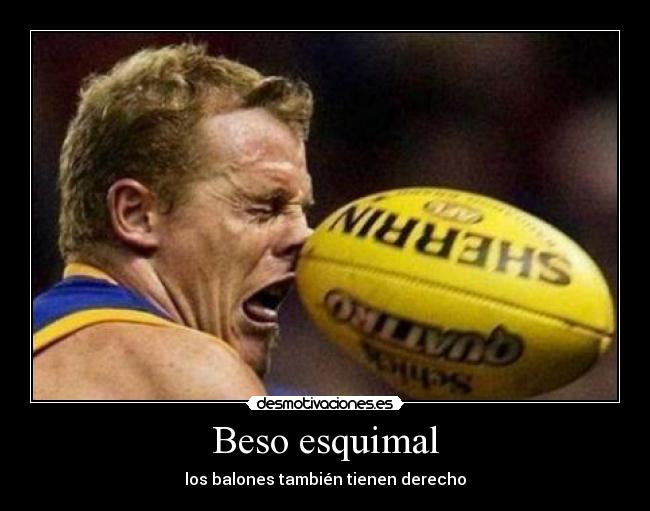 Beso esquimal -