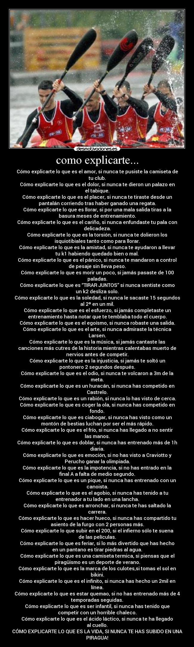 como explicarte... -