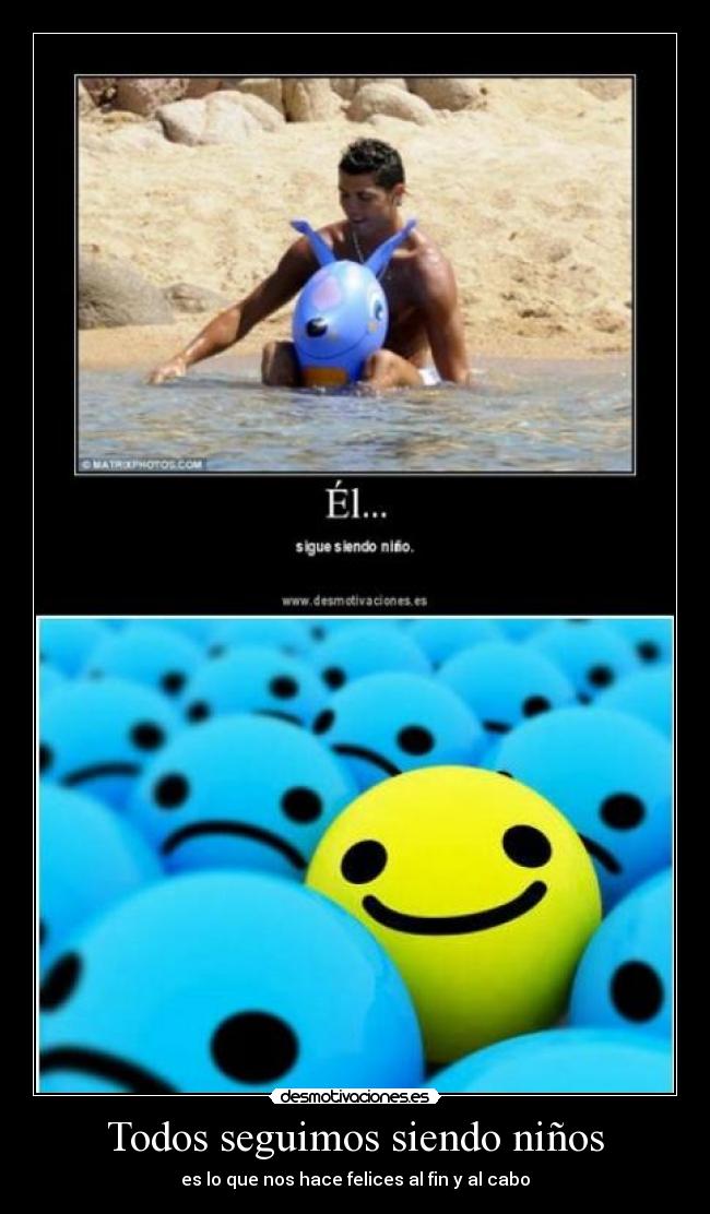 Todos seguimos siendo niños -
