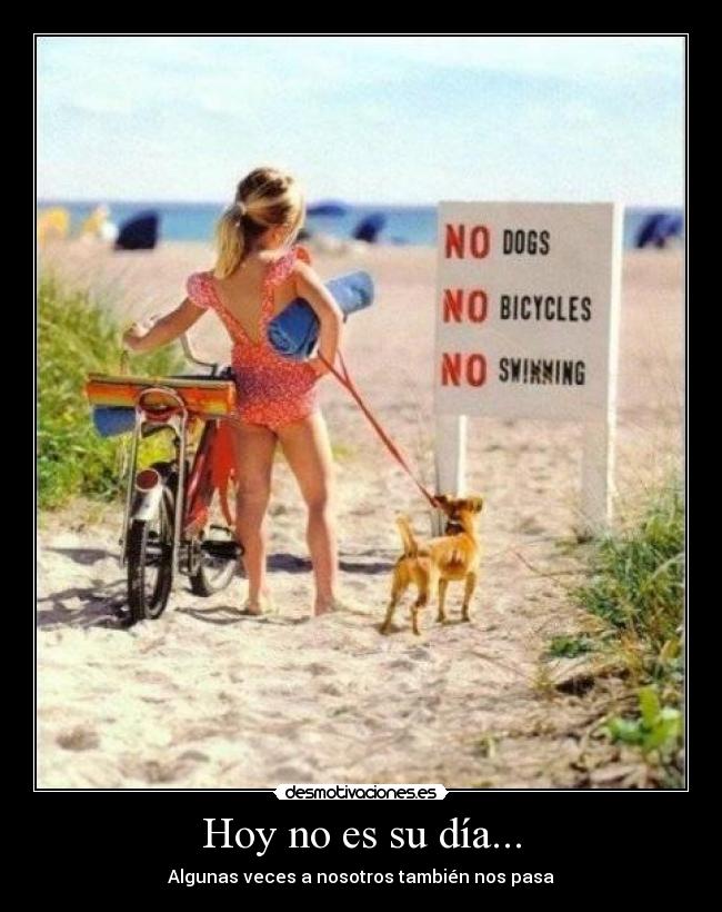 Hoy no es su día... - 