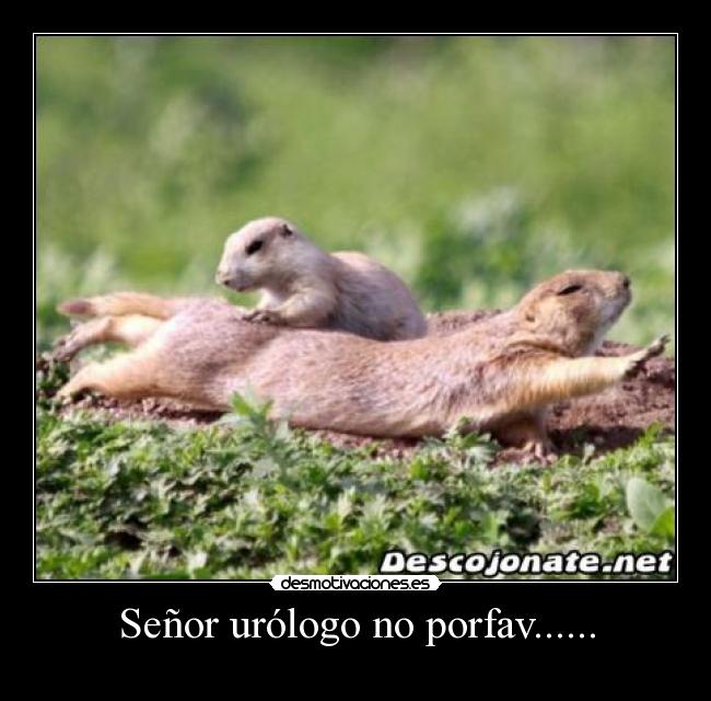 Señor urólogo no porfav...... - 