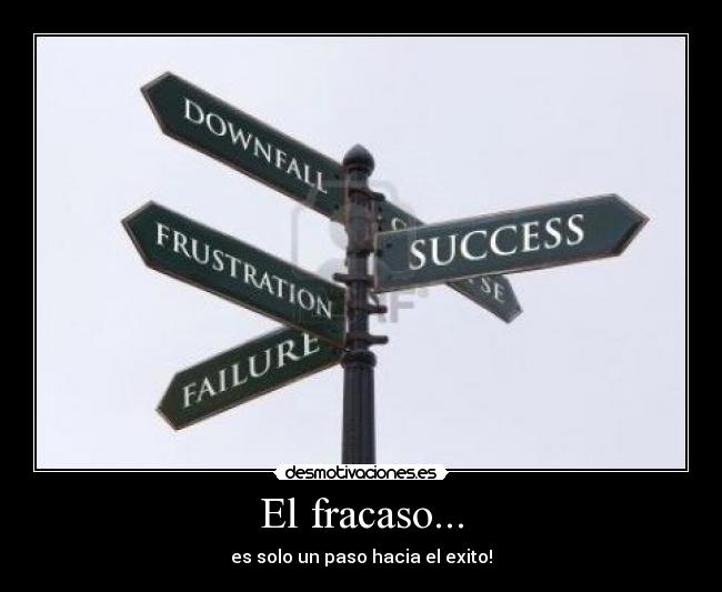 El fracaso... - 