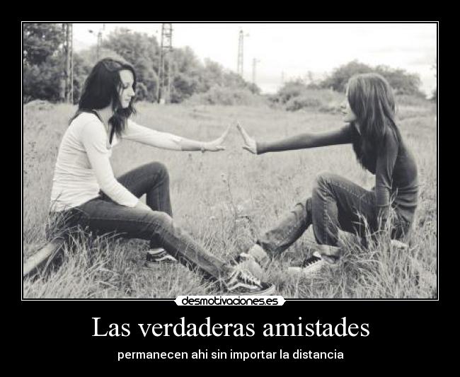 Las verdaderas amistades - 