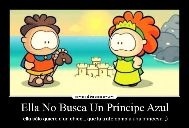 Ella No Busca Un Príncipe Azul - 