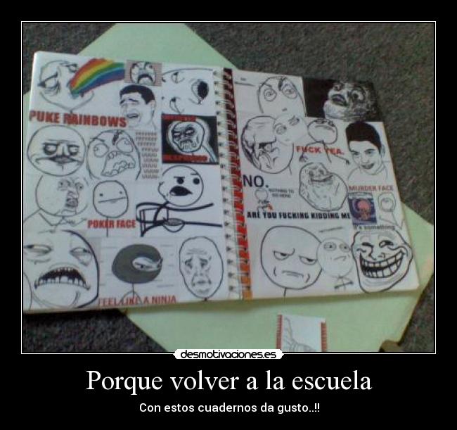 Porque volver a la escuela - 