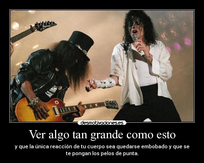 Ver algo tan grande como esto - 