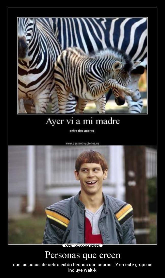 Personas que creen -