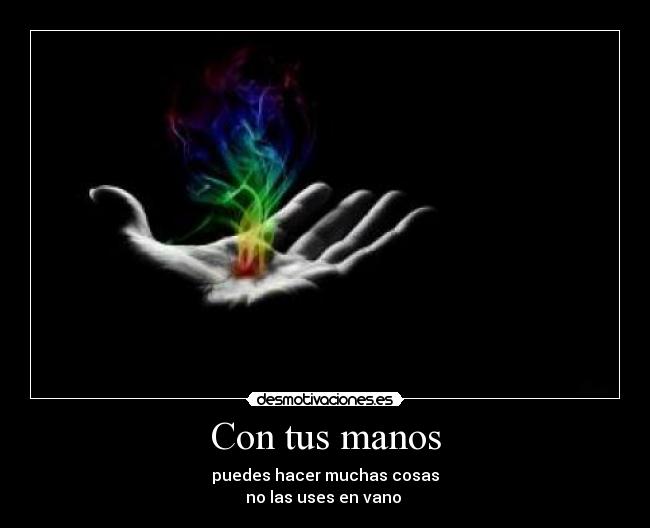 Con tus manos - 