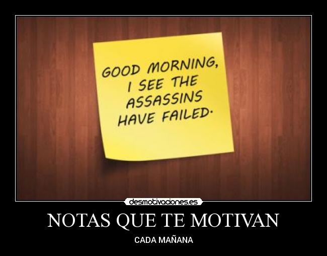 NOTAS QUE TE MOTIVAN -