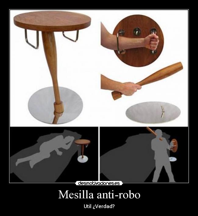 Mesilla anti-robo -