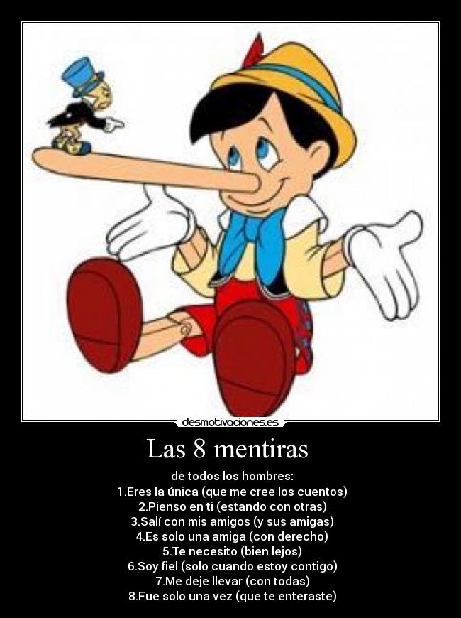 Las 8 mentiras -