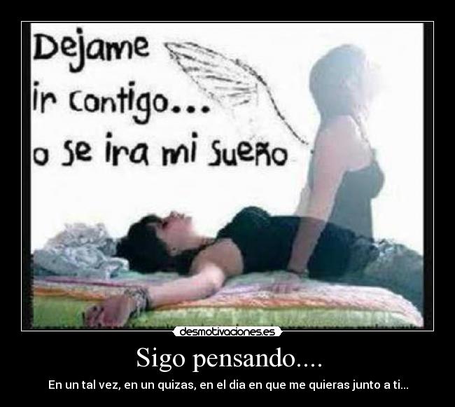 Sigo pensando.... - 