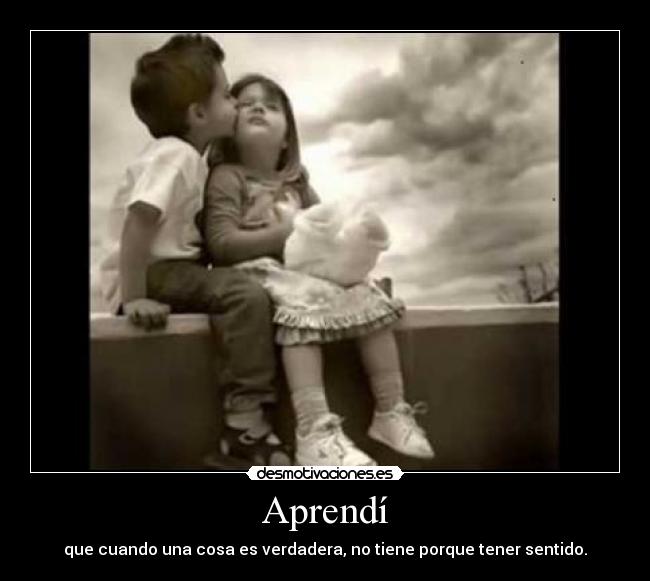 Aprendí -