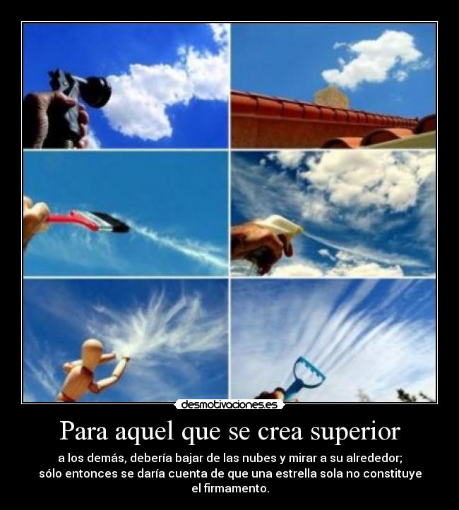 carteles nubes desmotivaciones
