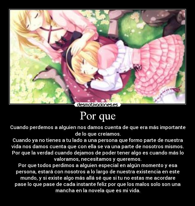 Por que -