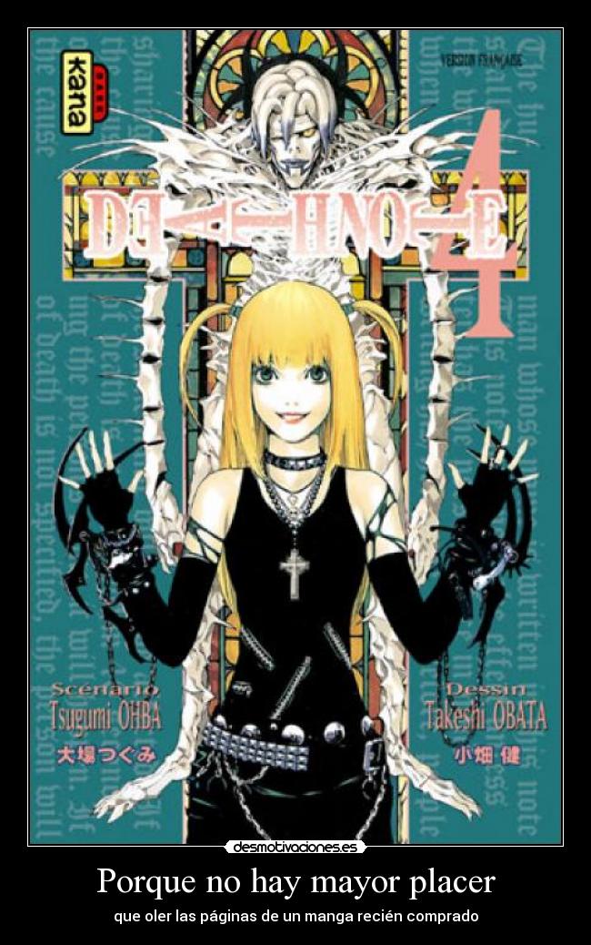 Porque no hay mayor placer - que oler las páginas de un manga recién comprado