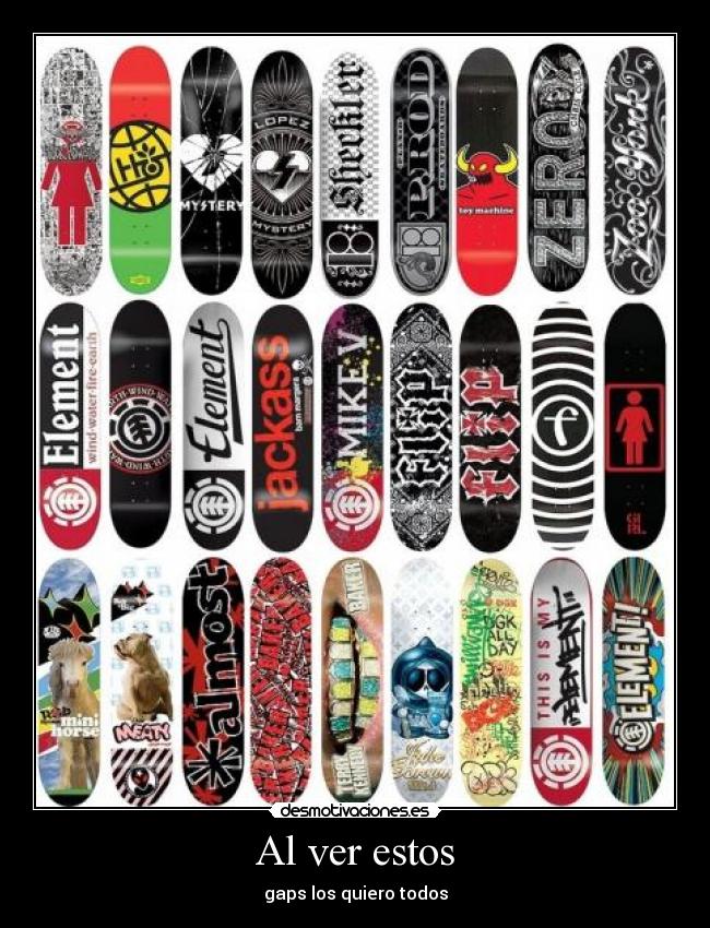 carteles skate desmotivaciones