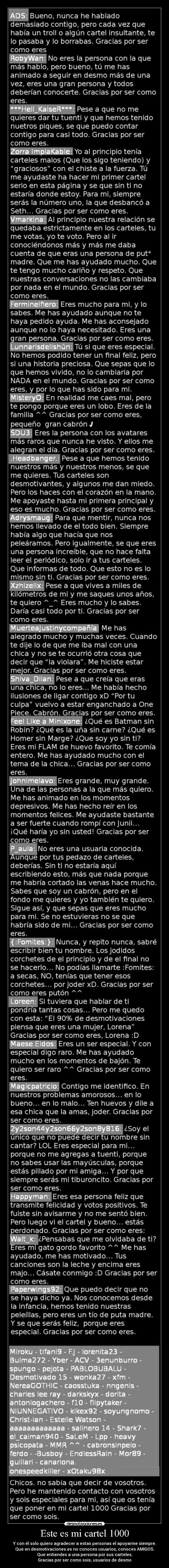 Este es mi cartel 1000 - 