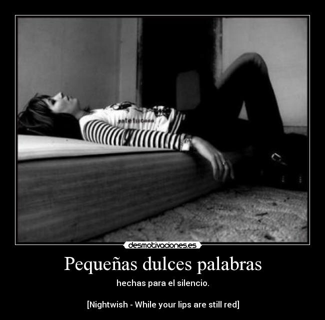 Pequeñas dulces palabras - 