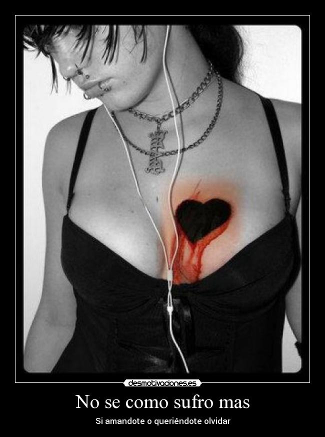 No se como sufro mas - 