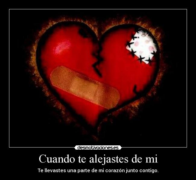 Cuando te alejastes de mi - 