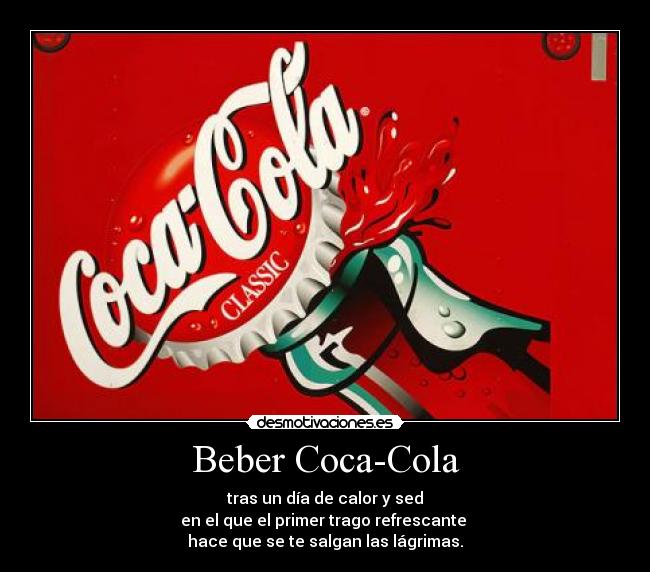Beber Coca-Cola - 
