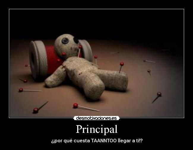 Principal - ¿¡por qué cuesta TAANNTOO llegar a tí!?